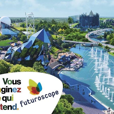 Loveyou Villalunoterie Futuroscope Piscine Spa 4Pers Oyre Экстерьер фото